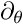 $ \partial_\theta $