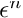 $\epsilon^n$